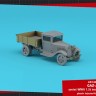 Armory AR14201 GAZ-AA Soviet WWII cargo truck plastic injected kit w/PE parts 1/144