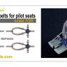 Metallic Details P35002 Sikorsky UH-60 seat belts for pilot seats 1/35