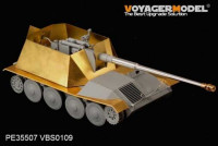 Voyager Model PE35507 WWII German 88mm Pak43 Waffentrager w/fenders for Dragon 6728 1/35