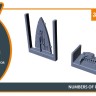 Clear Prop CPA72170 F-86A open canopy frame detail set (CP) 1/72