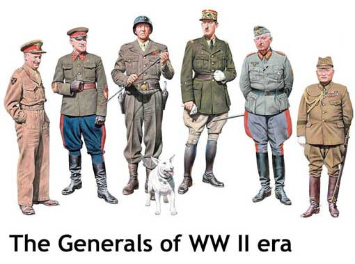 Master Box 35108 The Generals of WW II 1/35