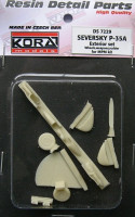 Kora Model DS7229 Seversky P-35A Exterior Set (MPM) 1/72