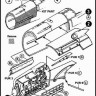 CMK 4086 Do 335A - engine set for TAM (DB-603) 1/48