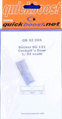 QuickBoost QB32205 Bucker Bu 131 cockpit's door (ICM) 1/32