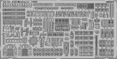 Eduard 53151 Z-32 destroyer 1/350