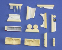CMK 4196 JAS-39D Gripen - undercariage set for Italeri 1/48