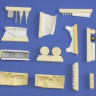 CMK 4196 JAS-39D Gripen - undercariage set for Italeri 1/48
