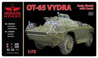 Armada Hobby E72105 OT-65 Vydra Czech. Amph. APC 1/72