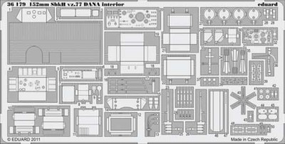 Eduard 36179 152mm ShkH vz.77 DANA interior