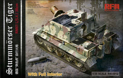 RFM 5012 Sturmtiger With Full Interior 1/35