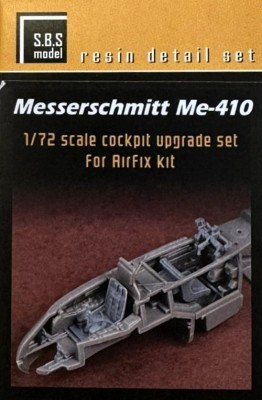 Sbs Model 72081 Messerschmitt Me-410 Cockpit set (AIRF) 1/72