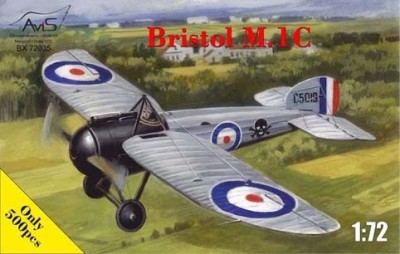 Avis 72035 Истребитель v Bristol M.1C 1/72