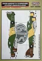 Kora Model NDT48059 Decals SM.79 Sparviero 'Gallina Ponedora' 1/48