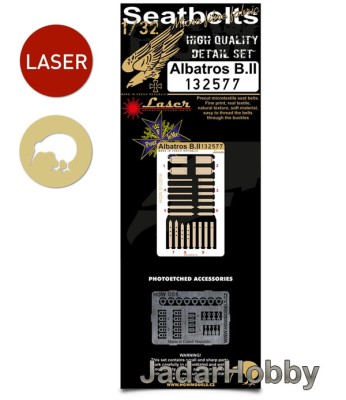 HGW 132577 Albatros B.II - Seatbelts 1/32