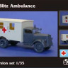 CMK 3102 Opel Blitz Ambulance conv. set for TAM 1/35