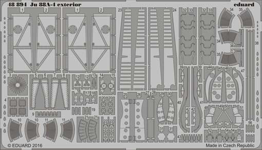 Eduard 48894 Ju 88A-4 exterior 1/48