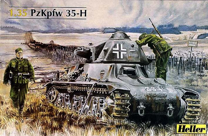 Heller 81132 French Hotchkiss H35/Panzer H35 1/35