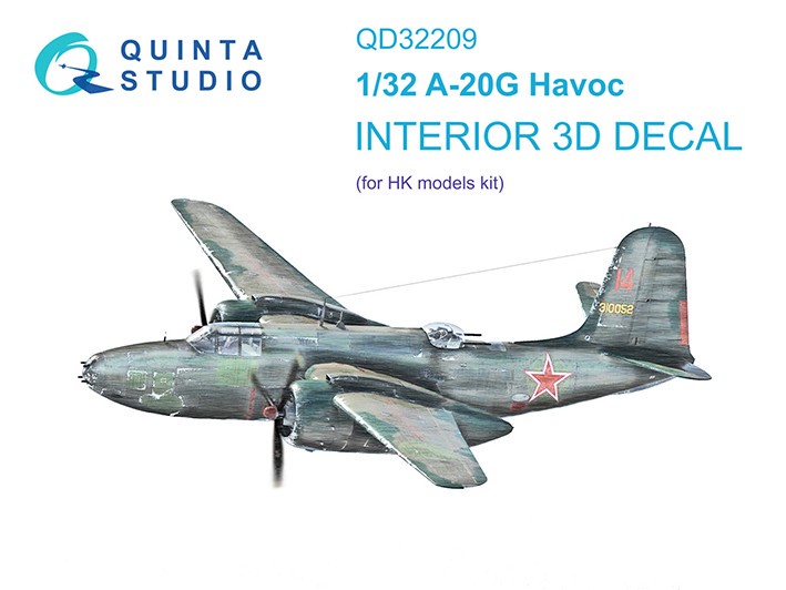 Quinta studio QD32209 A-20G Havoc(Бостон) (HK Models) 1/32