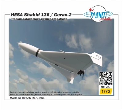 Planet Models PLT277 HESA Shahid 136 / Geran-2 (resin kit) 1/72