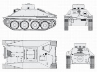 CMK B48067 Jagdpanzer 38 Hetzer School version Converson 1:48