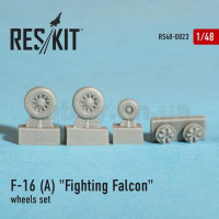 ResKit RS48-0023 F-16 (A) "Fighting Falcon" wheels set 1/48