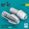 Reskit U32210 F/A-18E/F/G S.Hornet exh.nozzles (REV) Type 1 1/32