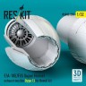 Reskit U32210 F/A-18E/F/G S.Hornet exh.nozzles (REV) Type 1 1/32