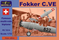 Lf Model LFM-P7214 1/72 Fokker C.VE - Switzerland 1928 (1x camo)