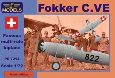 Lf Model P7214 Fokker C.VE - Switzerland 1928 (1x camo) 1/72