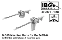 IBG Models U4801 MG15 Machine Guns for Gotha Go-242/244 1/48