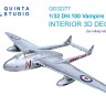 Quinta studio QD32277 DH.100 Vampire F.3 (Infinity Models) 1/32