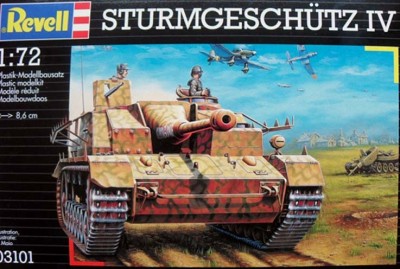 Revell 03101 StuG IV германская САУ 1/72