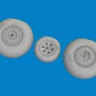 Eduard 6481105 BRASSIN B-26G wheels (ICM) 1/48
