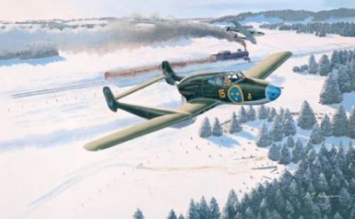 Pilot Replicas PR48A001 Saab J-21A3 1/48