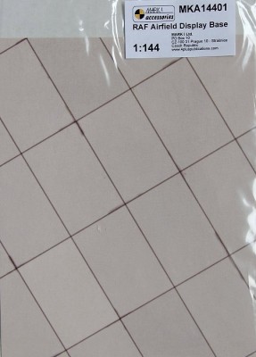 Mark 1 Models MKA-14401 RAF Airfield Display Base (rectangles) 1/144