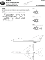 New Ware NWA-M1303 Mask MiG-21 PF ADVANCED (EDUARD) 1/72