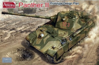 Amusing Hobby 35A012 Panther II Prototype Design Plan 1/35