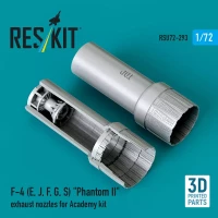 Reskit U72293 F-4 (E, J, F, G, S) 'Phantom II' exh.nozzles 1/72