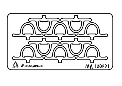 Микродизайн 100221 Пелям трензельный с усиками