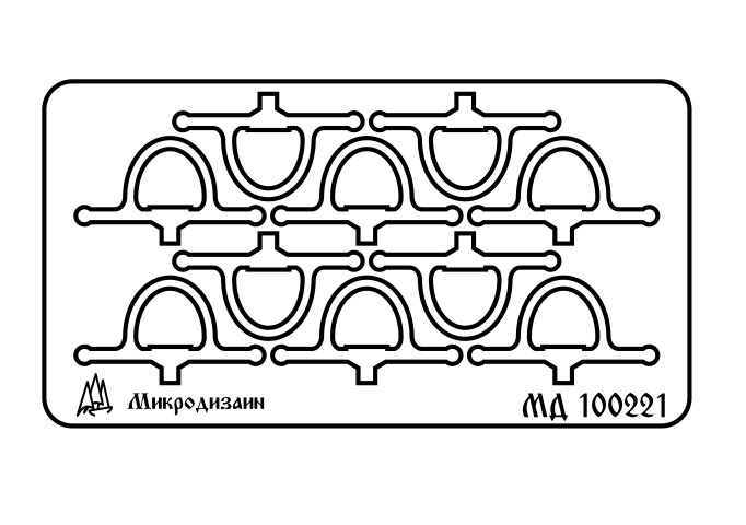 Микродизайн 100221 Пелям трензельный с усиками