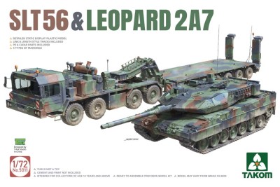 Takom 5011 SLT56 &amp; Leopard 2A7 1/72