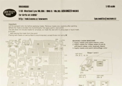 New Ware NWA-M0061 1/48 Westland Lynx Mk.88A/HMA ADVANCED (AIRFIX)
