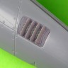 Master 32144 P-51 Mustang car.air filter c.RAF louvr.B(ZM) 1/32