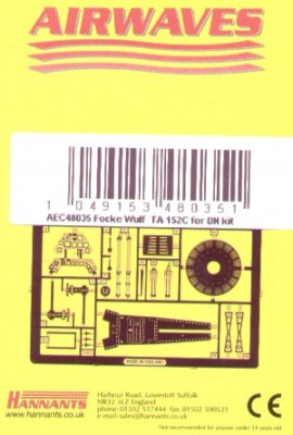 Airwaves (etched) AEC48035 Focke-Wulf Ta-152C 1/48