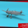 Armory AR14309 Messerschmitt Bf-109T plastic injected kit with PE parts, superdecal 1/144