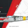 Armory AR14309 Messerschmitt Bf-109T plastic injected kit with PE parts, superdecal 1/144