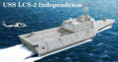 Trumpeter 04548 Американский Корабль-стелз LCS-2 &quot;Индепенденс&quot; 1/350