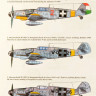 HAD 48175 Decal Messerschmitt Bf 109G-6 (3x camo) 1/48