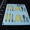 Metallic Details MDP32016 Italian seatbelts WWII (designed to be used with Special Hobby kits)[Fiat G.50bis G.50B G-55-II G.50bis/G.50bis/N](3d-printed) 1/32