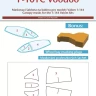 Peewit M144053 Canopy mask F-101C Voodoo (VALOM) 1/144
